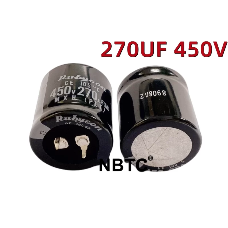 270UF 450V capacitor 30*30mm Electrolytic capacitor ALUM 270UF 20% 450V SNAP
