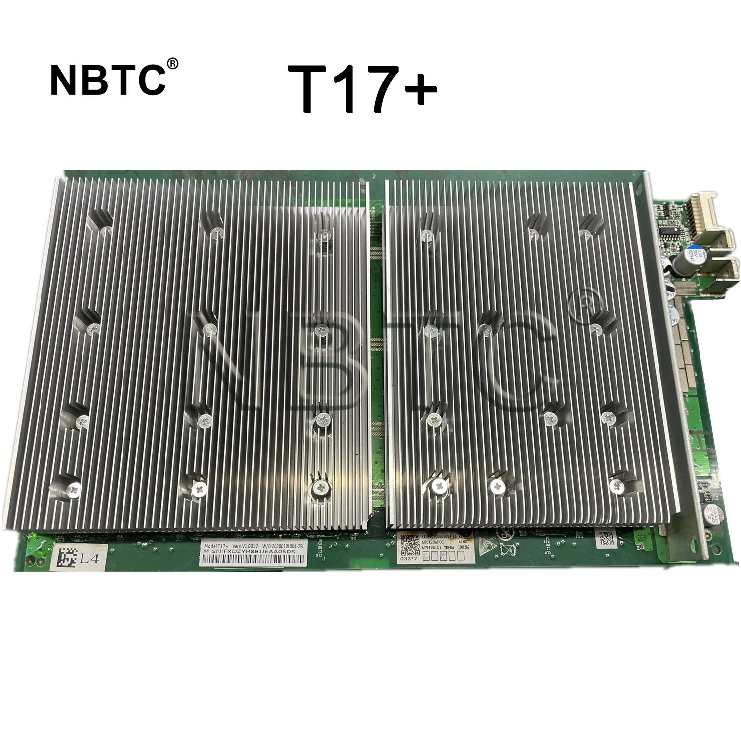 Antminer T17+ T17 plus Refit Upgraded Heat sinks NBTC - NBTC